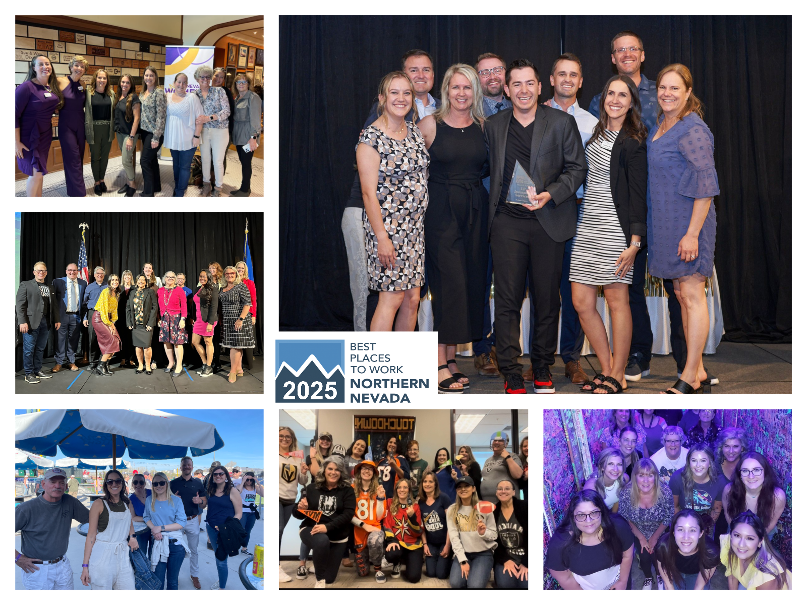 Featured image showing many of the LP Insurance Staff in Nevada on multiple occasions.