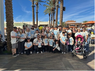 Group photo of • Las Vegas Buddy Walk – Raise awareness and support for individuals with Down syndrome and their families.