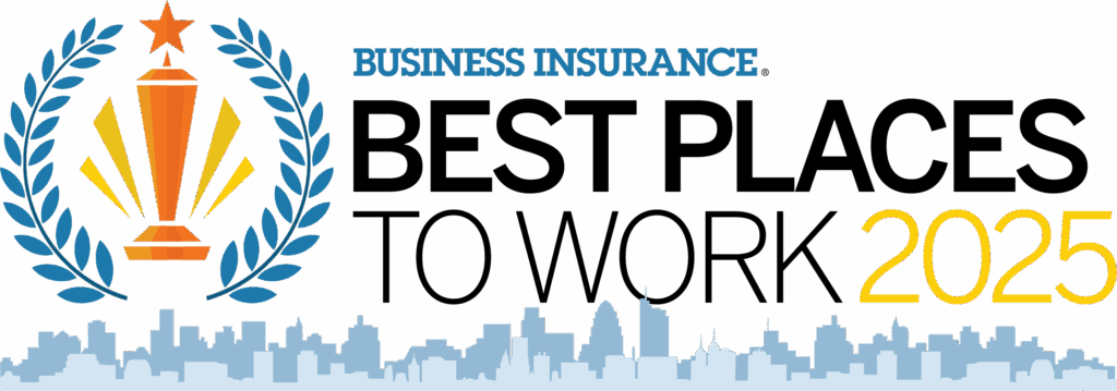 Best Places To Work 2025 Logo - LP Insurance