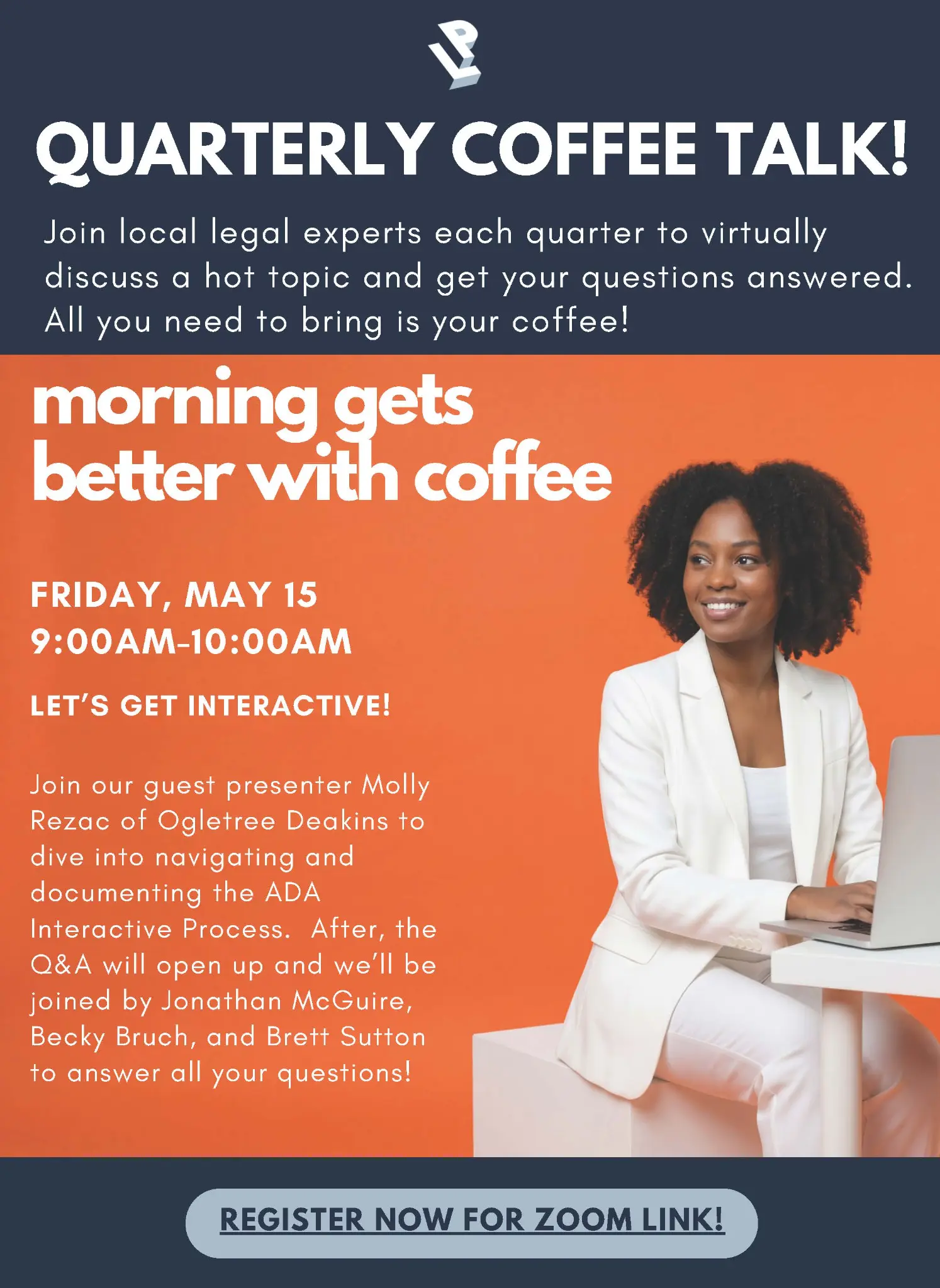 LP Insurance Quarterly Coffee Talk - ADA Interactive Process - May 15, 2026